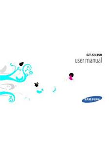 Samsung GTS 3350 manual. Camera Instructions.