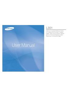 Samsung Digimax L 301 manual. Camera Instructions.