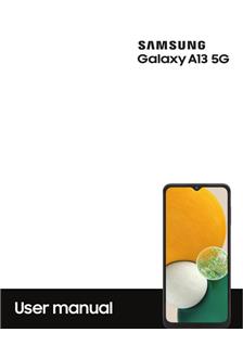 Samsung Galaxy A13 5G manual. Camera Instructions.