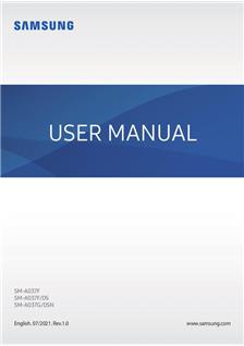Samsung Galaxy A03s manual. Camera Instructions.
