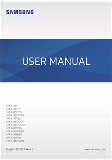 Samsung Galaxy A14 4G manual. Camera Instructions.