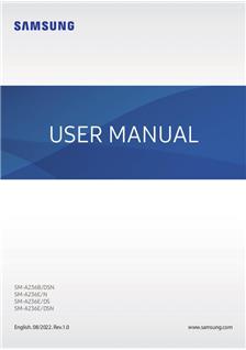 Samsung Galaxy A23 5G manual. Camera Instructions.
