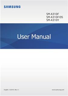 Samsung Galaxy A3 (2016) manual. Camera Instructions.