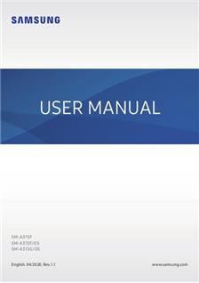 Samsung Galaxy A31 - 2020 manual. Camera Instructions.