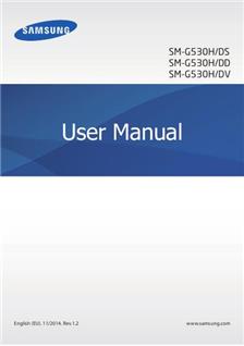 Samsung Galaxy Grand Prime manual. Camera Instructions.