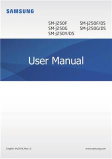 Samsung Galaxy J2 Pro manual. Camera Instructions.