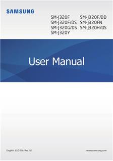 Samsung Galaxy J3 - 2016 manual. Camera Instructions.
