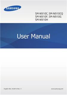 Samsung Galaxy Note 4 manual. Camera Instructions.