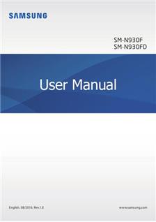 Samsung Galaxy Note 7 manual. Camera Instructions.