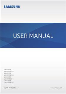 Samsung Galaxy Note 20 manual. Camera Instructions.