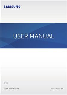 Samsung Tab A with S pen manual. Camera Instructions.