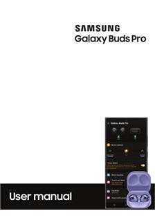 Samsung Galaxy Buds Pro manual. Camera Instructions.
