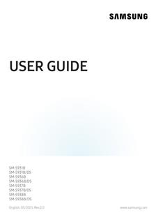 Samsung Galaxy S25 manual. Camera Instructions.