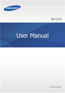 Samsung Galaxy Tab 3 SM T210 manual. Camera Instructions.
