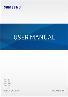 Samsung Galaxy Tab S7 FE manual. Camera Instructions.
