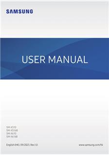 Samsung Galaxy Tab S9 FE manual. Camera Instructions.