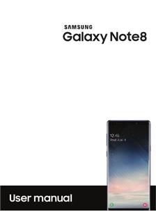 Samsung Galaxy Note 8 manual. Camera Instructions.