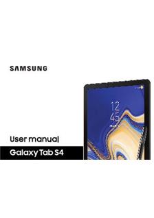 Samsung Galaxy Tab S4 manual. Camera Instructions.
