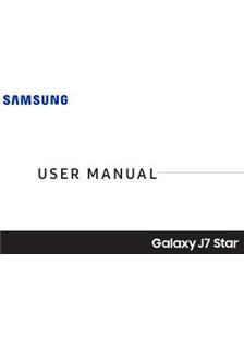Samsung Galaxy J7 Star manual. Camera Instructions.