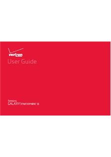 Samsung Galaxy Stratosphere 2 manual. Camera Instructions.