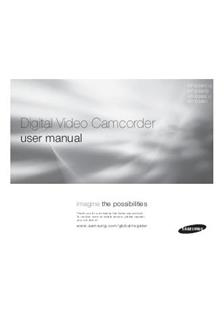 Samsung VP D 3910 manual. Camera Instructions.
