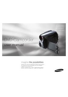 Samsung VP DX 200 manual. Camera Instructions.
