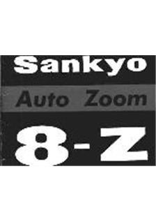 Sankyo 8 Z manual. Camera Instructions.