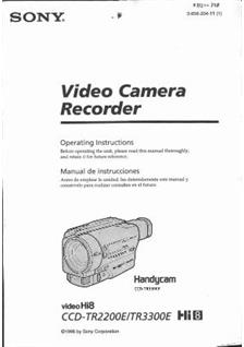sony handycam instructions