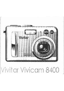Vivitar ViviCam V 8400 manual. Camera Instructions.