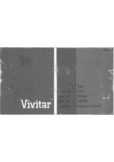 Vivitar 94 P manual. Camera Instructions.