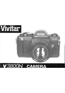 Vivitar V3800N manual. Camera Instructions.