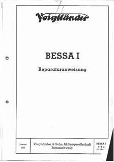 Voigtlander Bessa 1 Printed Manual