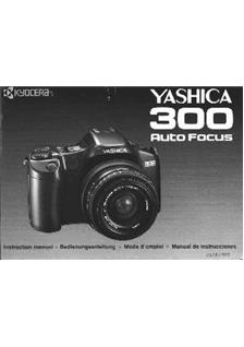 Yashica Backs manual. Camera Instructions.