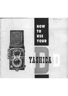 Yashica D manual. Camera Instructions.