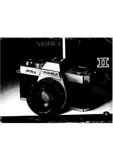 Yashica FR 2 manual. Camera Instructions.