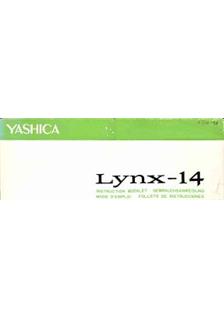 Yashica Lynx Printed Manual