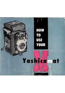Yashica Yashicamat manual. Camera Instructions.