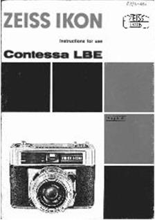 Contessamat STE Instruction Book from 1965 More Zeiss Ikon Camera Manuals Listed 