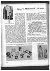 Goerz Austria Minicord manual. Camera Instructions.