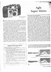 Agfa Super Silette manual. Camera Instructions.