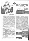 Agfa Flexilette (TLR) manual. Camera Instructions.