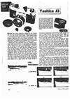 Yashica J 3 Reflex manual. Camera Instructions.