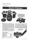 Pentax SV manual. Camera Instructions.