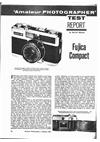 Fujifilm Compact 35 manual. Camera Instructions.
