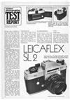 Leica Leicaflex SL 2 manual. Camera Instructions.