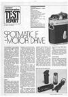 Pentax Spotmatic F manual. Camera Instructions.