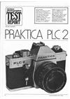 Praktica (VEB) PLC 2 manual. Camera Instructions.