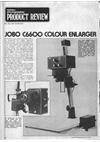 Jobo C 6600 manual. Camera Instructions.