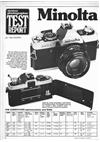 Minolta XG 1 manual. Camera Instructions.