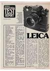 Leica R 3 manual. Camera Instructions.